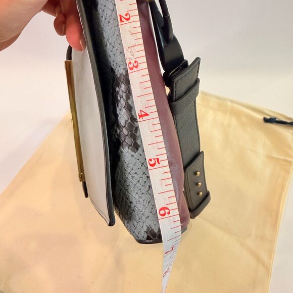 Pour La Victoire Etage Convertible Leather Shoulder Bag - Ice Multi - Picture 13 of 16